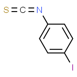 ChemSpider 2D Image | 4-Iodophenyl Isothiocyanate | C7H4INS