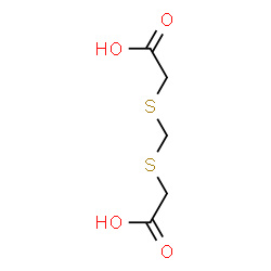 ChemSpider 2D Image | Methylenebis-(thioglycollic acid) | C5H8O4S2
