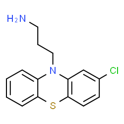 ChemSpider 2D Image | Didesmethyl Chlorpromazine | C15H15ClN2S