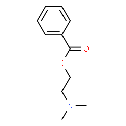 ChemSpider 2D Image | 2-Dimethylaminoethyl Benzoate | C11H15NO2