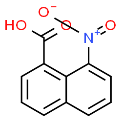 ChemSpider 2D Image | 8-Nitro-1-naphthoic acid | C11H7NO4