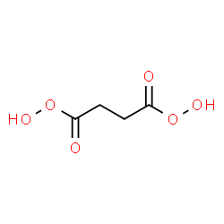 ChemSpider 2D Image | Peroxysuccinic acid | C4H6O6