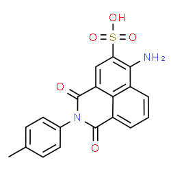 ChemSpider 2D Image | lissamine flavine FF free acid | C19H14N2O5S