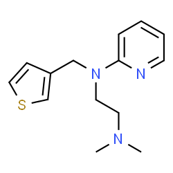 ChemSpider 2D Image | thenyldiamine | C14H19N3S