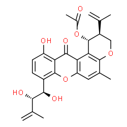 ChemSpider 2D Image | aspergixanthone G | C27H28O8