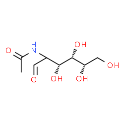 ChemSpider 2D Image | (2xi)-2-Acetamido-2-deoxy-L-xylo-hexose | C8H15NO6