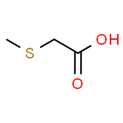 ChemSpider 2D Image | (Methylthio)acetic acid | C3H6O2S