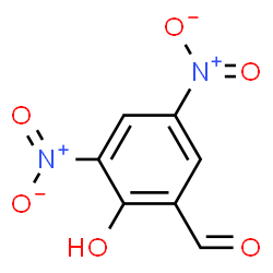 ChemSpider 2D Image | 3,5-DINITROSALICYLALDEHYDE | C7H4N2O6