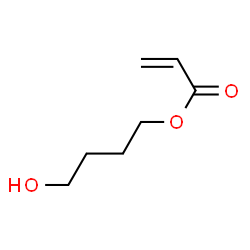 ChemSpider 2D Image | 4-Hydroxybutyl acrylate | C7H12O3