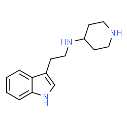 ChemSpider 2D Image | N-[2-(1H-Indol-3-yl)ethyl]-4-piperidinamine | C15H21N3