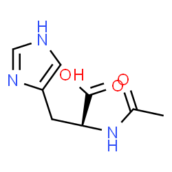ChemSpider 2D Image | N-Acetyl-L-histidine | C8H11N3O3