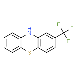 ChemSpider 2D Image | 2-trifluoromethylphenothiazine | C13H8F3NS