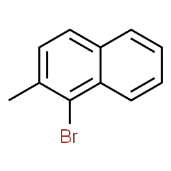 ChemSpider 2D Image | 1-Bromo-2-methylnaphthalene | C11H9Br