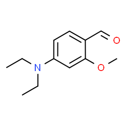 ChemSpider 2D Image | 4-diethylamino-o-anisaldehyde | C12H17NO2