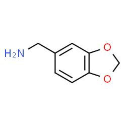 ChemSpider 2D Image | Piperonylamine | C8H9NO2