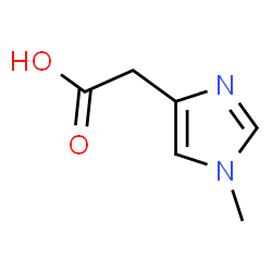 ChemSpider 2D Image | 1-Methylimidazoleacetic acid | C6H8N2O2