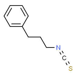 ChemSpider 2D Image | 3-Phenylpropyl isothiocyanate | C10H11NS