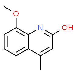 ChemSpider 2D Image | 8-methoxy-4-methylquinolin-2-ol | C11H11NO2