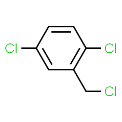 ChemSpider 2D Image | 2,5-DICHLOROBENZYL CHLORIDE | C7H5Cl3
