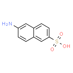 ChemSpider 2D Image | 2-Naphthylamine-6-sulfonic acid | C10H9NO3S