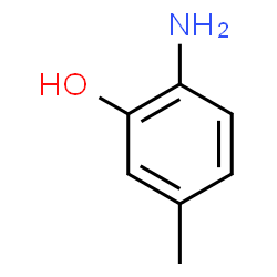 ChemSpider 2D Image | 6-Amino-m-cresol | C7H9NO
