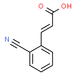ChemSpider 2D Image | 2-cyanocinnamic acid | C10H7NO2
