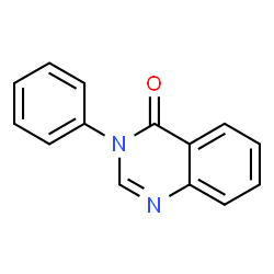 ChemSpider 2D Image | 3-phenyl-3H-quinazolin-4-one | C14H10N2O