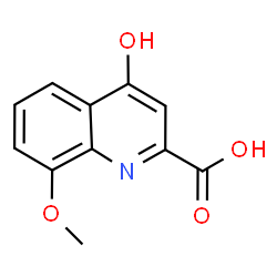 ChemSpider 2D Image | 8-METHOXYKYNURENIC ACID | C11H9NO4