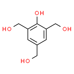 ChemSpider 2D Image | 2,4,6-TRIMETHYLOLPHENOL | C9H12O4