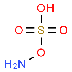 ChemSpider 2D Image | Hydroxylamine-O-Sulfonic Acid | H3NO4S