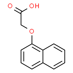 ChemSpider 2D Image | Naphthoxyacetic acid | C12H10O3