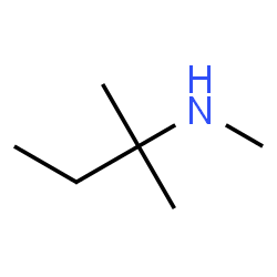 ChemSpider 2D Image | N,2-Dimethyl-2-butanamine | C6H15N