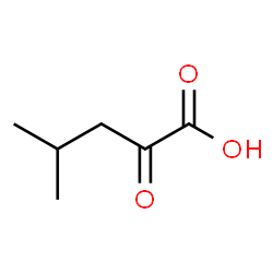 ChemSpider 2D Image | Ketoleucine | C6H10O3