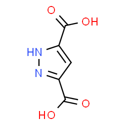 ChemSpider 2D Image | 3,5-PYRAZOLEDICARBOXYLIC ACID | C5H4N2O4