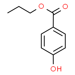 ChemSpider 2D Image | Propylparaben | C10H12O3
