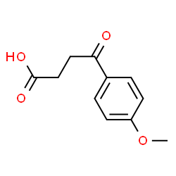 ChemSpider 2D Image | 3-(4-Methoxybenzoyl)propionic acid | C11H12O4