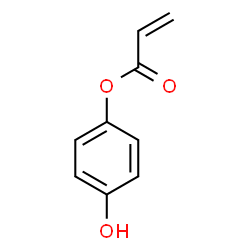 ChemSpider 2D Image | 4-Hydroxyphenyl acrylate | C9H8O3