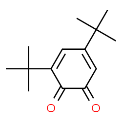 ChemSpider 2D Image | 3,5-DI-TERT-BUTYL-O-BENZOQUINONE | C14H20O2