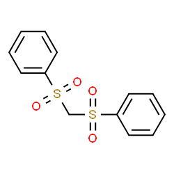 ChemSpider 2D Image | Bis(phenylsulfonyl)methane | C13H12O4S2