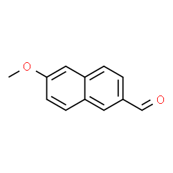ChemSpider 2D Image | 6-Methoxy-2-naphthaldehyde | C12H10O2