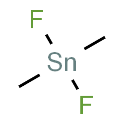 ChemSpider 2D Image | Dimethyltin difluoride | C2H6F2Sn