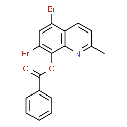 ChemSpider 2D Image | broxaldine | C17H11Br2NO2
