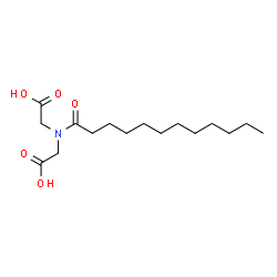 ChemSpider 2D Image | Lauroyl iminodiacetic acid | C16H29NO5