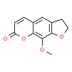 ChemSpider 2D Image | 4',5'-Dihydro-8-Methoxypsoralen | C12H10O4
