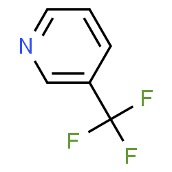 ChemSpider 2D Image | 3-trifluoromethylpyridine | C6H4F3N