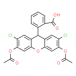ChemSpider 2D Image | dichlorodihydrofluorescein | C24H16Cl2O7