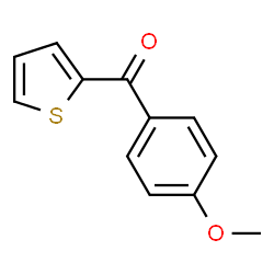ChemSpider 2D Image | 2-(p-Methoxybenzoyl)thiophene | C12H10O2S