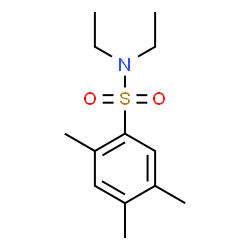 ChemSpider 2D Image | N,N-Diethyl-2,4,5-trimethylbenzenesulfonamide | C13H21NO2S
