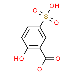 ChemSpider 2D Image | Sulfosalicylic Acid | C7H6O6S
