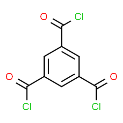 ChemSpider 2D Image | Trimesic acid trichloride | C9H3Cl3O3
